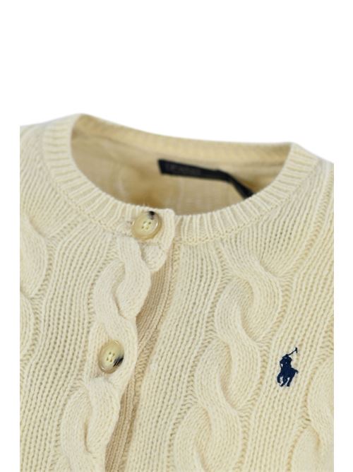 Cardigan intrecciato Bianco POLO RALPH LAUREN | 211 910443003